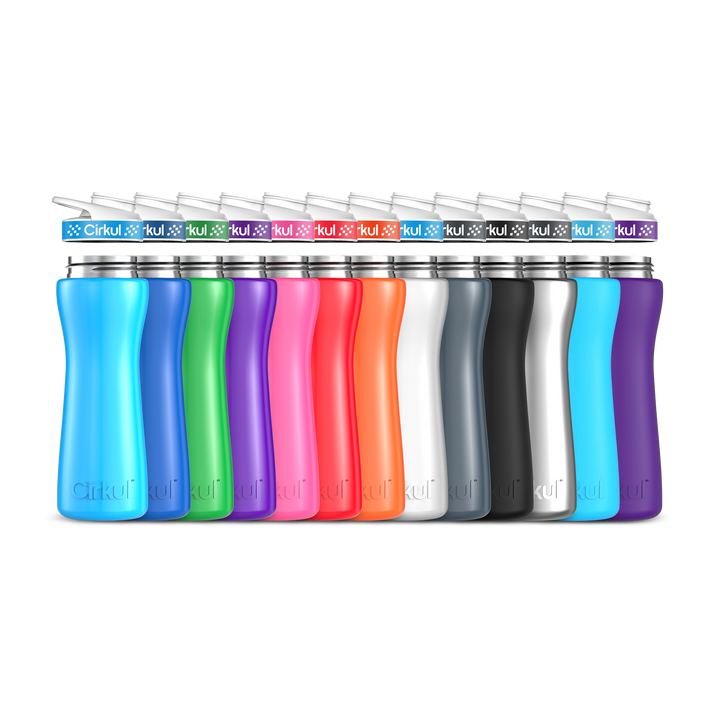 22oz. Stainless Steel Bottle & Comfort Grip Lid K3