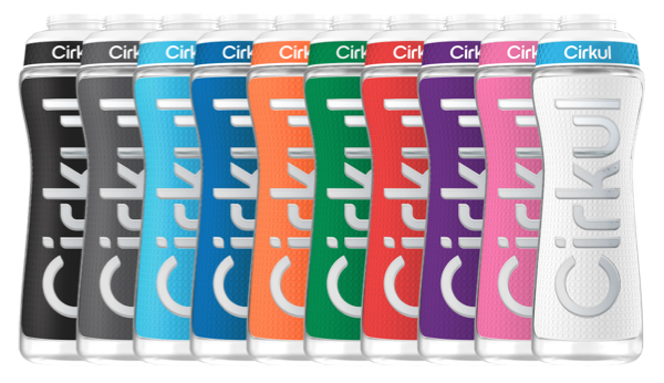 22oz. Grip Squeeze Plastic Bottle & Sport Lid Q2